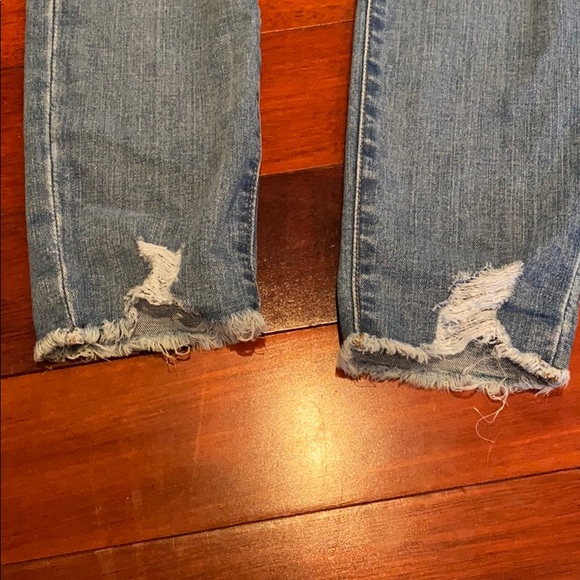 Madewell girls blue high rise skinny jeans. - Picture 3 of 8